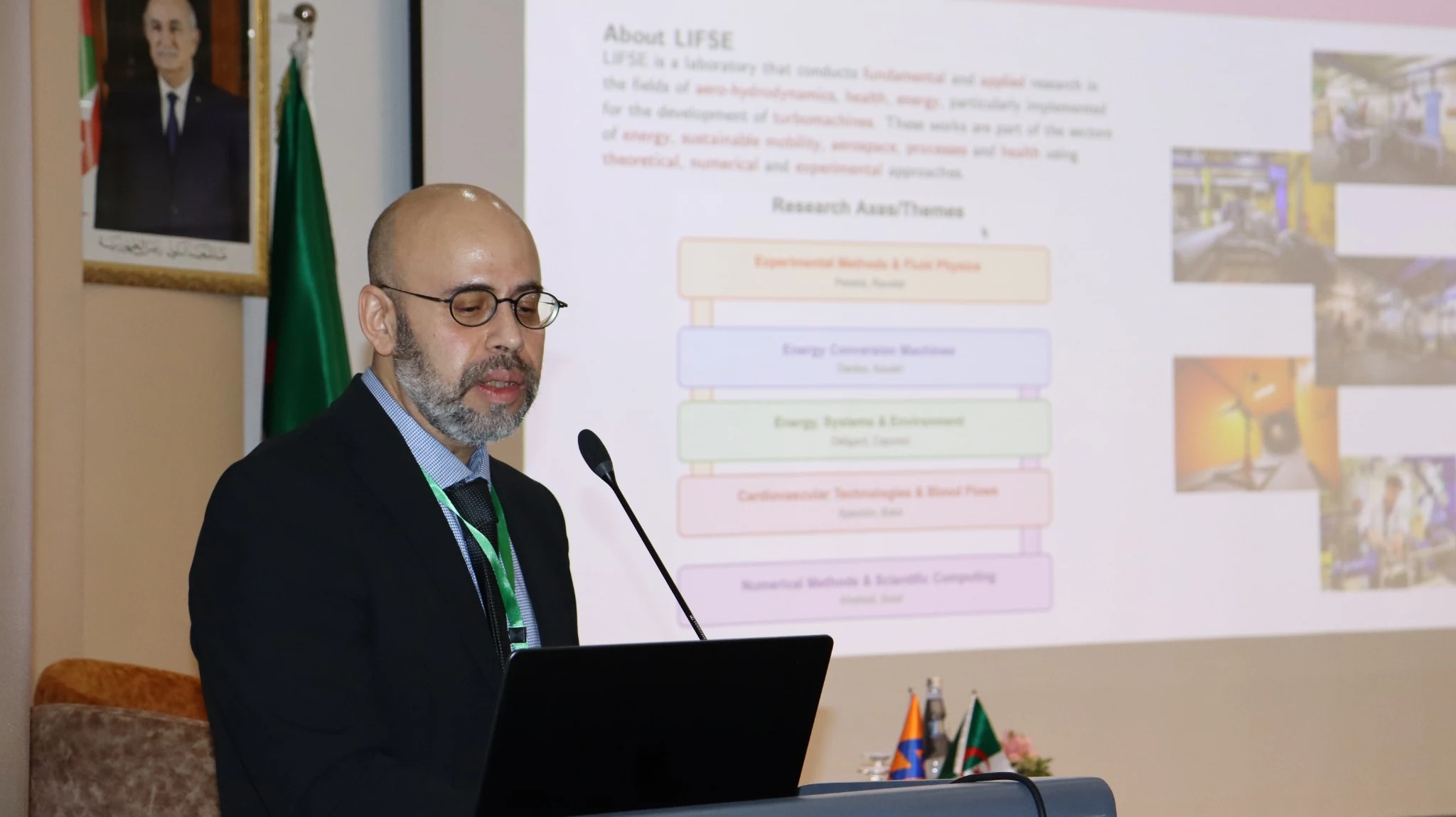 Technical presentation during MEEGET 2025